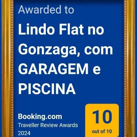 Lindo Flat No Edificio Cosmopolitan, Com Garagem E Piscina Apartment Santos  Exterior foto