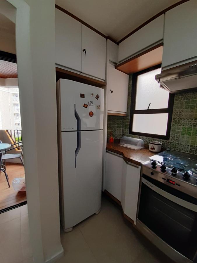 Lindo Flat No Edificio Cosmopolitan, Com Garagem E Piscina Apartment Santos  Exterior foto