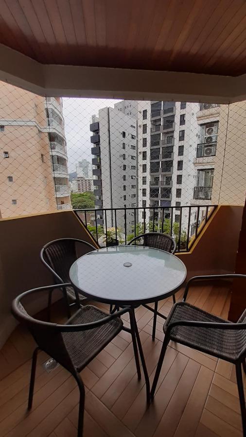 Lindo Flat No Edificio Cosmopolitan, Com Garagem E Piscina Apartment Santos  Exterior foto